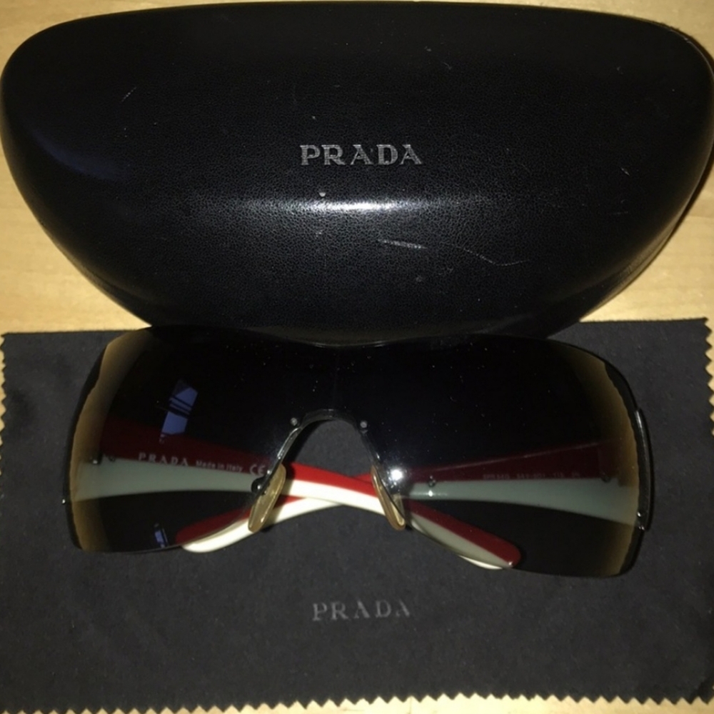 Sold Prada Rimless Sunglasses